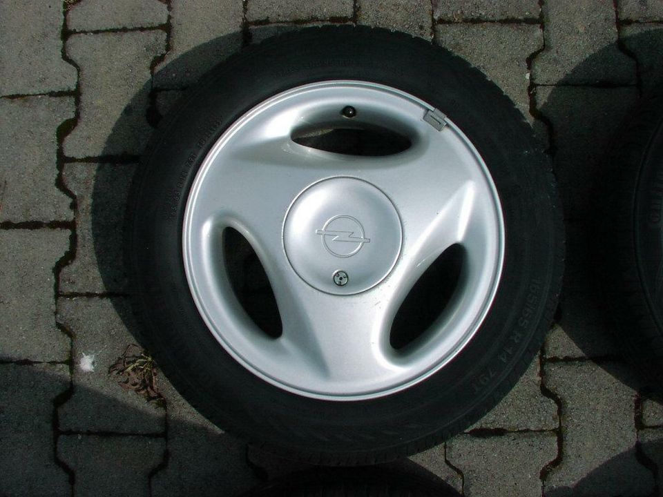 org. Opel Corsa 5,5x14  Conti 165 65 5,5mm ZD89 in Kirchlauter