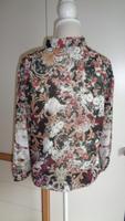 GERRY WEBER  ❤️ Bluse m Stehkragen, leicht transparent FLORAL GrM Niedersachsen - Lüneburg Vorschau