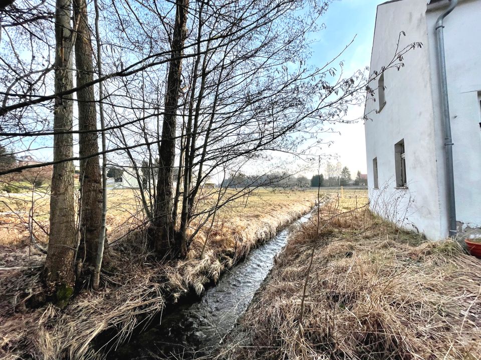 Baugenehmigung für Umbau zum Mehrfamilienhaus mit vier Einheiten, zwei Garagen und Dachterrasse! in Pulsnitz