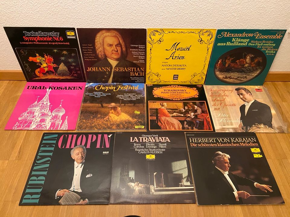 Schallplattensammlung Vinyl 79 Stück Klassik und Schlager in Berlin