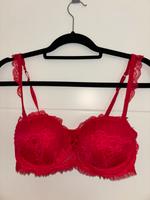 Bh Spitze Balconette rot multiway 80 B Valentinstag Hessen - Künzell Vorschau
