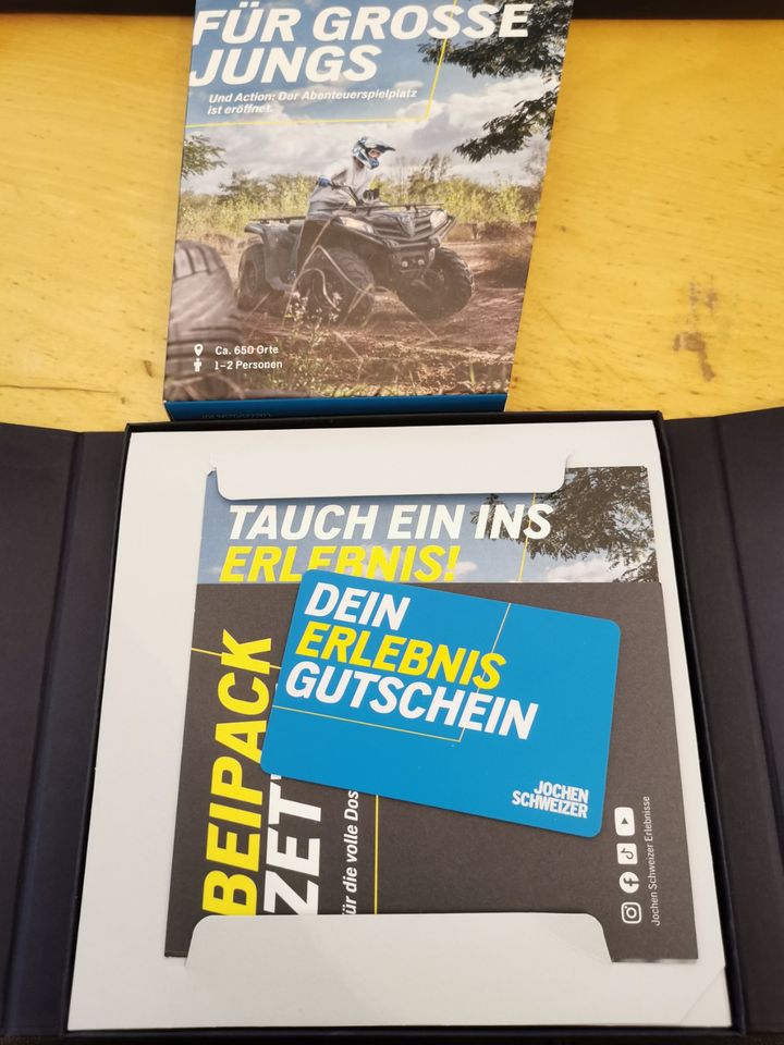 Jochen Schweizer-Für große Jungs - Geschenkbox f. Männer 169,90€ in Wunstorf