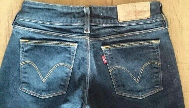 Neuwertige Levi’s 571 Stretch Jeans Gr.XS marineblau in Kaiserslautern