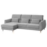 IKEA SLATORP 3er-Sofa, L-Couch (links) grau Dortmund - Wickede Vorschau