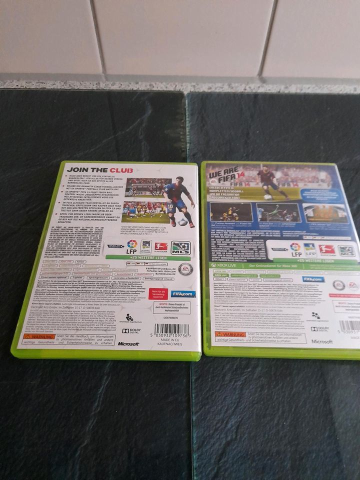 Fifa 13 und Fifa 14 für XBOX 360 Rar in Appenweier