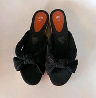 NEU Wunderschöne Espadrilles Keilabsatz Pantoletten Gr 41 schwarz Bayern - Zorneding Vorschau
