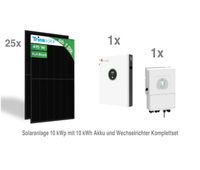 10kWp Solaranlage Komplett Set 10kWh Akku+WR Photovoltaik Schleswig-Holstein - Travenbrück Vorschau