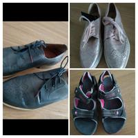 3 paar Schuhe Sandalen gr 38 Tamaris Klettverschluss Glitzer rosa Niedersachsen - Bergen Vorschau