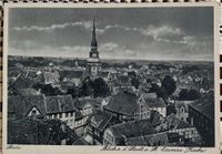 Alte Postkarte Stade Blick in die Stadt und St.Cosmae Kirche Niedersachsen - Mittelnkirchen Vorschau