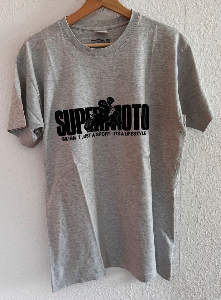 T-Shirt - B&C Collection - Supermoto - Grau in Bad Wünnenberg