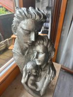 Skulptur Familie in Silber/weiß Baden-Württemberg - Stutensee Vorschau