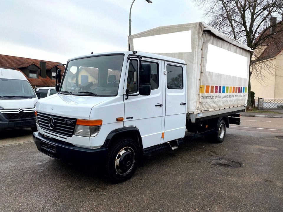 Mercedes-Benz Vario 816D BlueTec 5 Doka Pritsche Plane in Ingolstadt