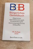 BGB Bürgerliches Gesetzbuch 2020 Baden-Württemberg - Großerlach Vorschau