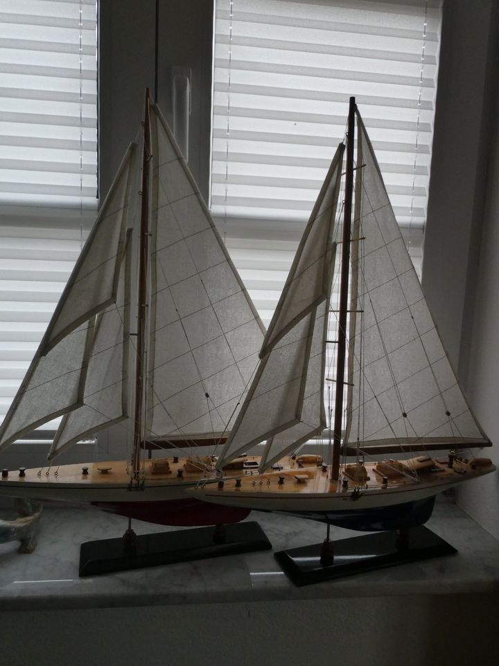 Modellschiffe 2 x Yacht Shamrock aus Frankreich in Goldkronach