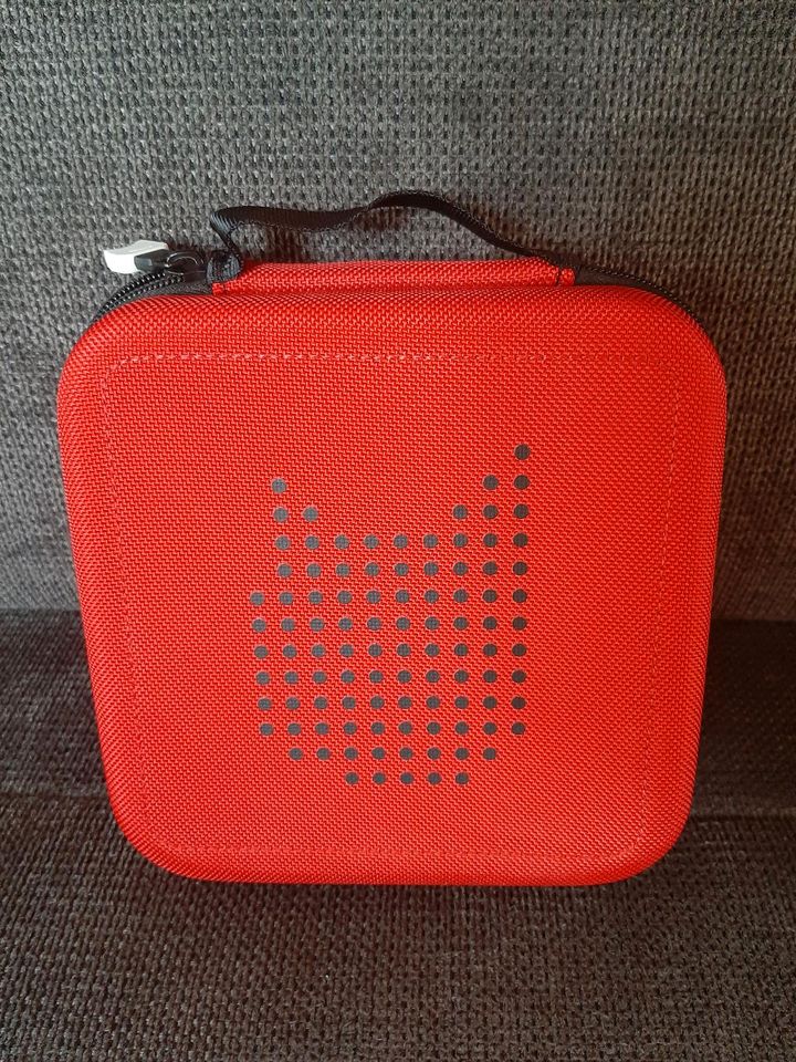 Tonieboxkoffer/ Transporttasche für Tonies, Farbe rot in Schwarzenbach a d Saale