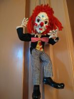 MARIONETTE- ENGLAND- PELHAM PUPPET BIMBO- CLOWN-VINTAGE-1960er J. Hessen - Zwingenberg Vorschau