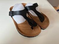 Sandalen ähnlich Birkis Gizeh Gr 39 schwarz Zehentrenner Neu Baden-Württemberg - Bad Saulgau Vorschau