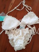 Neu - Triangel Bikini mit Stickerei weiß H&M Gr. 36/S Baden-Württemberg - Schorndorf Vorschau