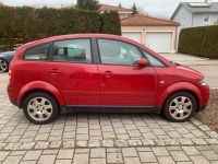 Audi A2 1,4 Benzin Klima Rot Concert Alu 75PS - erst 157tkm Bayern - Ingolstadt Vorschau