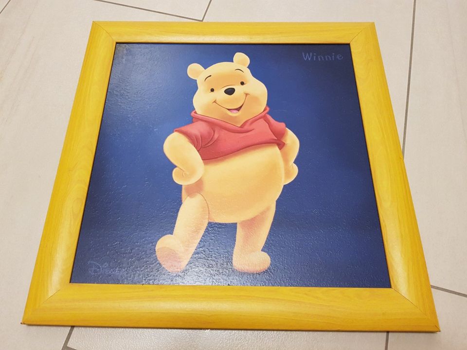 Wandbild Bild Kinderzimmer Disney Winnie Pooh 40x40 cm in Essen