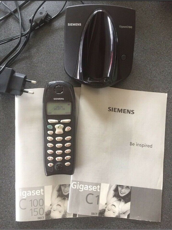 Siemens Telefon Gigaset (2 Mobile ) in Einhaus