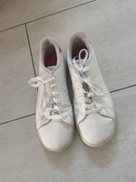 Adidas Sneaker weiss pink Gr. 37 neuwertig Bayern - Landshut Vorschau