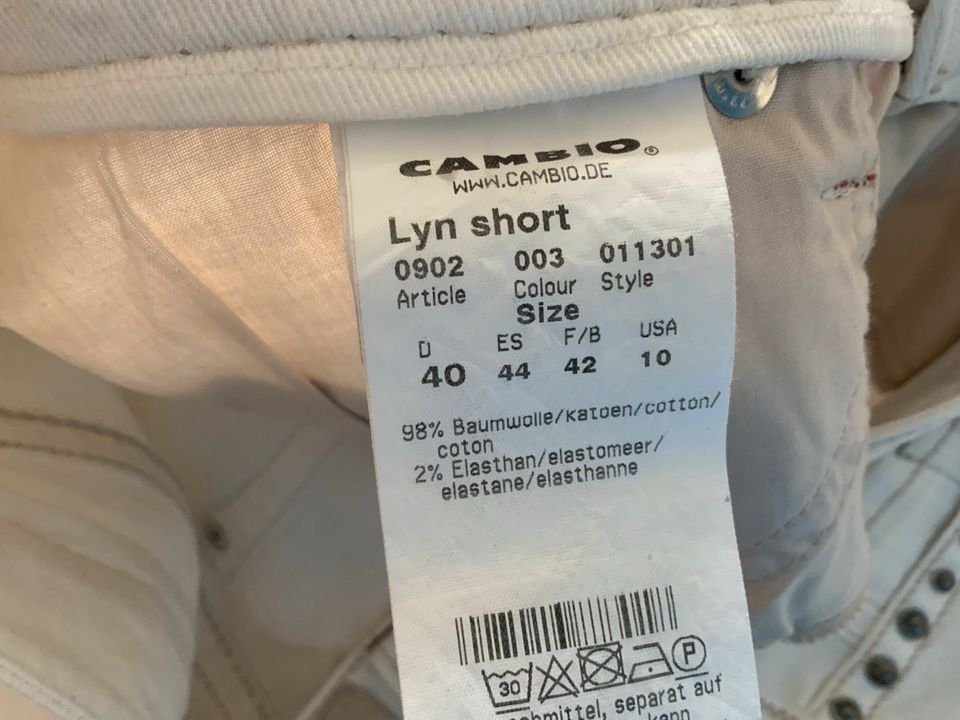 Cambio Jeans weiß Gr. 40 in Köln