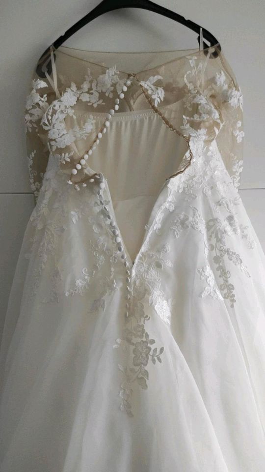 ❤️❤️ Brautkleid - Hochzeitskleid mit Schleppe & Reifrock ❤️❤️ in Dormagen