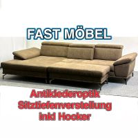 NEU! Ecksofa + Hocker Scorpio Nougat ! Vintage Sitztiefenverstel Nordrhein-Westfalen - Löhne Vorschau