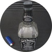 Jack Daniels, Old No.7, Flasche, 1,0 Liter, 40%, ALTE FORM, leer, Hessen - Büttelborn Vorschau