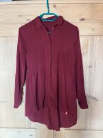 EDC Esprit Bluse Longbluse Hemd Rot Weinrot Bordeaux Gr XS 34 Hessen - Schotten Vorschau