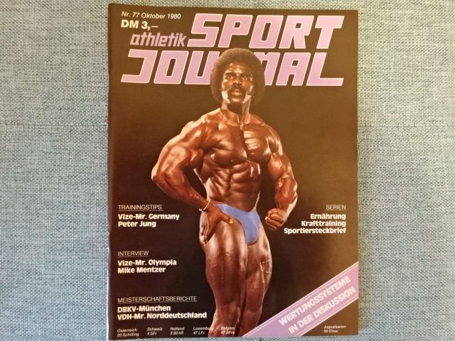 Athletik Sport Journal Bodybuilding Gym Heft Magazin Zeitschrift in Polling Kr Mühldorf a Inn