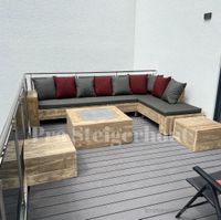 Gerüstholz Ecksofa Ecklounge Loungeset Lounge Sofa Gartenmöbel Hannover - Mitte Vorschau