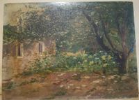 Gemälde Charles-Louis Houdard 1855-1931 top impressionist Bayern - Bernau am Chiemsee Vorschau