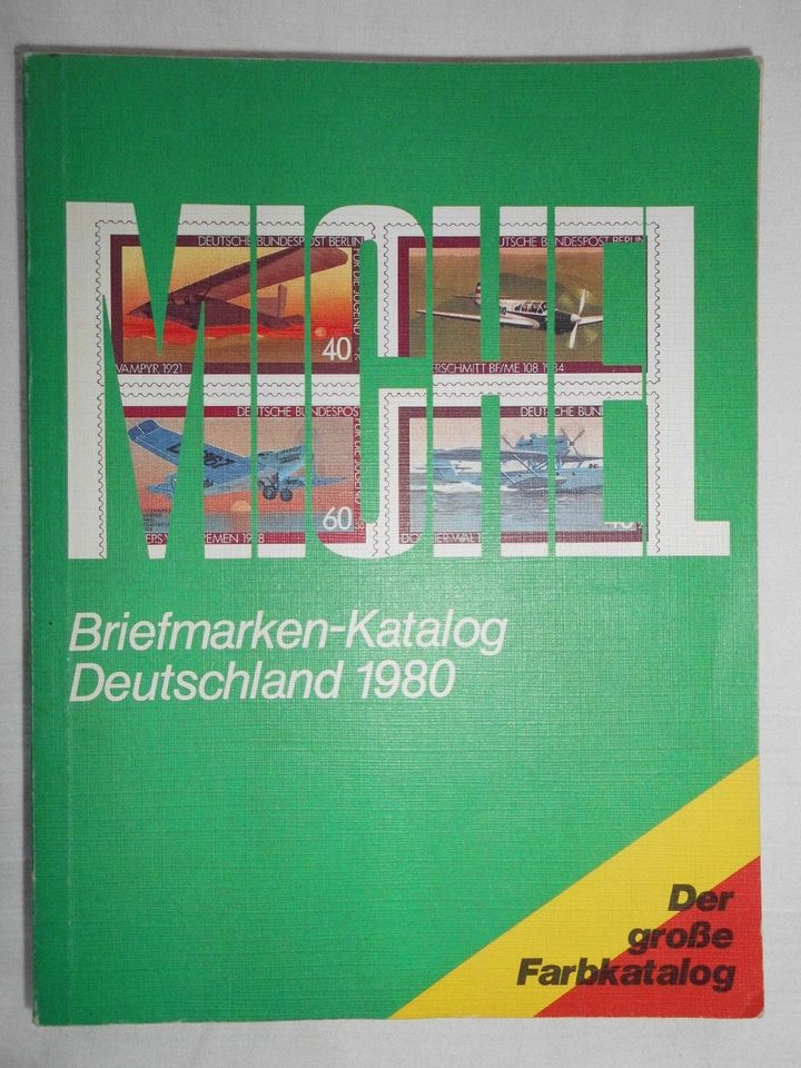 BRIEFMARKENKATALOG DEUTSCHLAND 1980 MICHEL IN FARBDRUCK in Hückelhoven