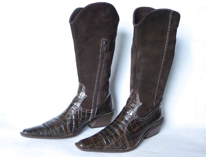 Bullboxer Westernstiefel Cowboystiefel Stiefel Reitstiefel in Elkenroth