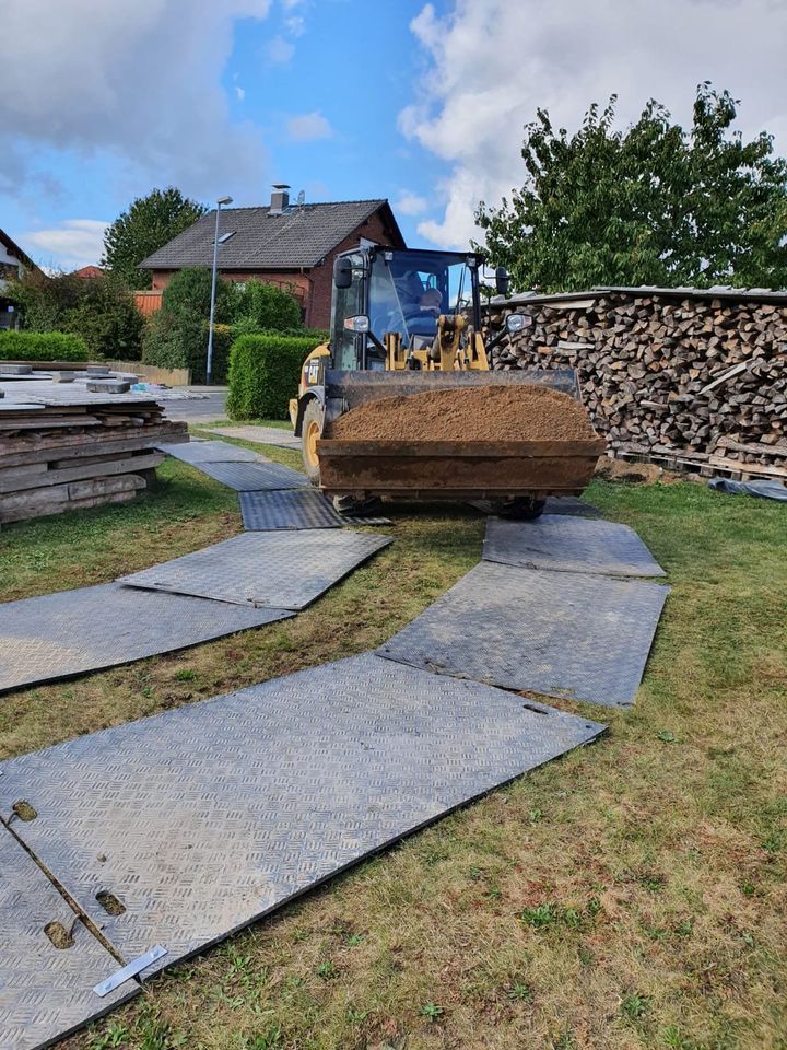 Fahrplatte Überfahrplatte 200x120x1,5 cm aus LDPE mit Struktur in Mengerskirchen