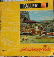 Eisenbahn,  Faller Gleisbaupläne - 840/D Niedersachsen - Langelsheim Vorschau