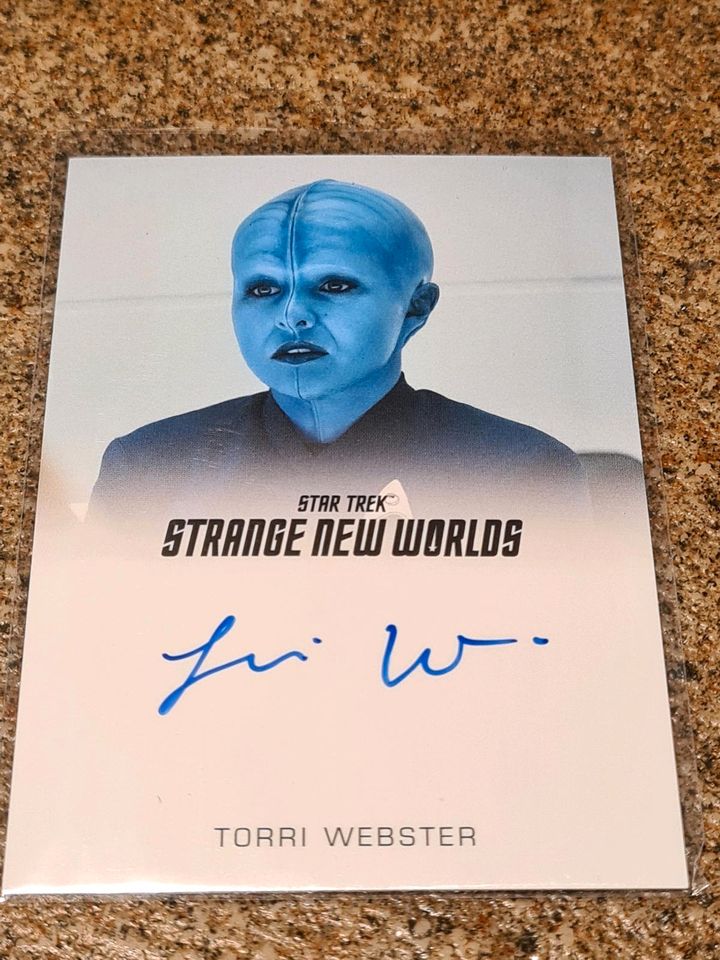 Torri Webster Autograph Card ST Strange New Worlds Staffel 1 in Köln