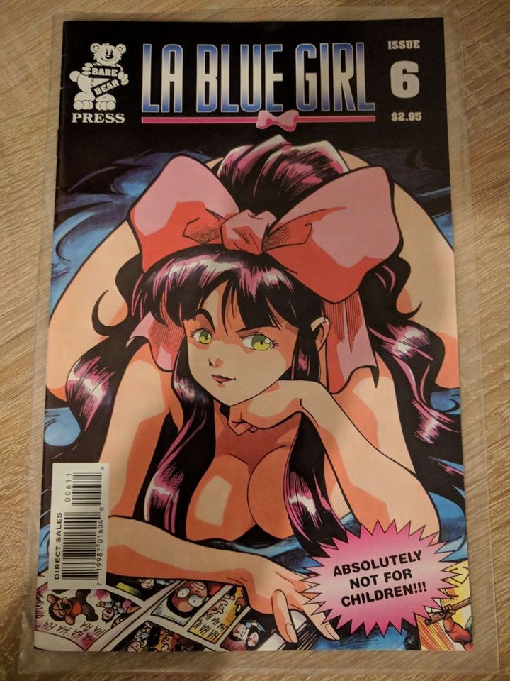 Comic La Blue Girl 3 + 6 Rare Bear Press - USA Manga Anime in Gütersloh