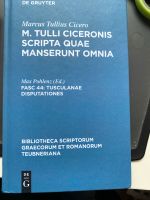 Disputationes Tusculanae von Cicero für Studium und Schule Niedersachsen - Haren (Ems) Vorschau