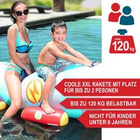 Badetier Rakete Pool Spielzeug Schwimmtier Aufblasbar Badetier Nordrhein-Westfalen - Ostbevern Vorschau