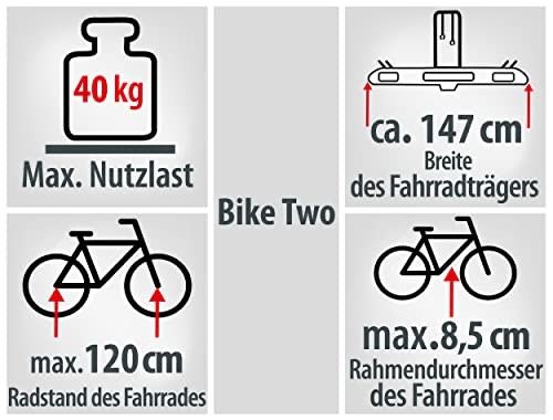 Fahrradträger + Schnellverschluss Eufab Bike Two NEU in Geseke