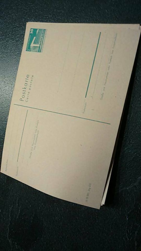 DDR Postkarten und Postanweisung,DDR Dokumente in Samtens