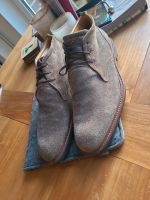 FLORIS VAN BOMMEL Derby Schuhe 46 Wildleder taupe Niedersachsen - Leer (Ostfriesland) Vorschau