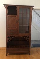 Jugendstil Eichenholzschrank/Vitrine Nordrhein-Westfalen - Euskirchen Vorschau