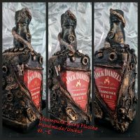 Steampunk Jack Daniels Flasche Handmade Unikat Rheinland-Pfalz - Birken-Honigsessen Vorschau