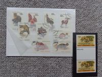 Tier Briefmarken  aus Tanzania und Rumänien. Die Giraffen aus Baden-Württemberg - Bad Saulgau Vorschau