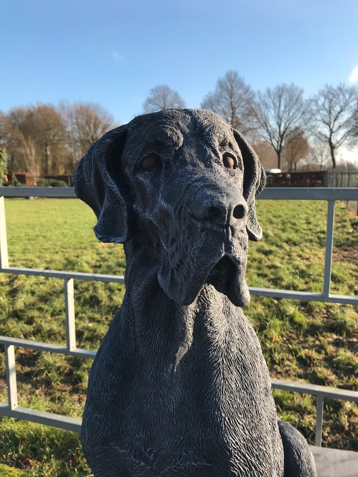 Dogge 106cm 200kg Steinguss deutsche Dogue dänische Dogo Hatzrüde in Hannover