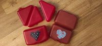 4 Stück Lunchbox Brotdose rot (2 von Tchibo) Niedersachsen - Hemmingen Vorschau